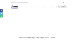 Desktop Screenshot of polfedmortgages.co.uk